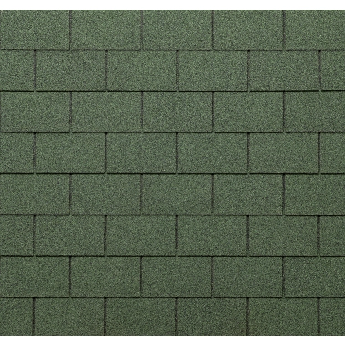 Gont bitumiczny Tegola Eco Roof Rectangular Mixed zielony